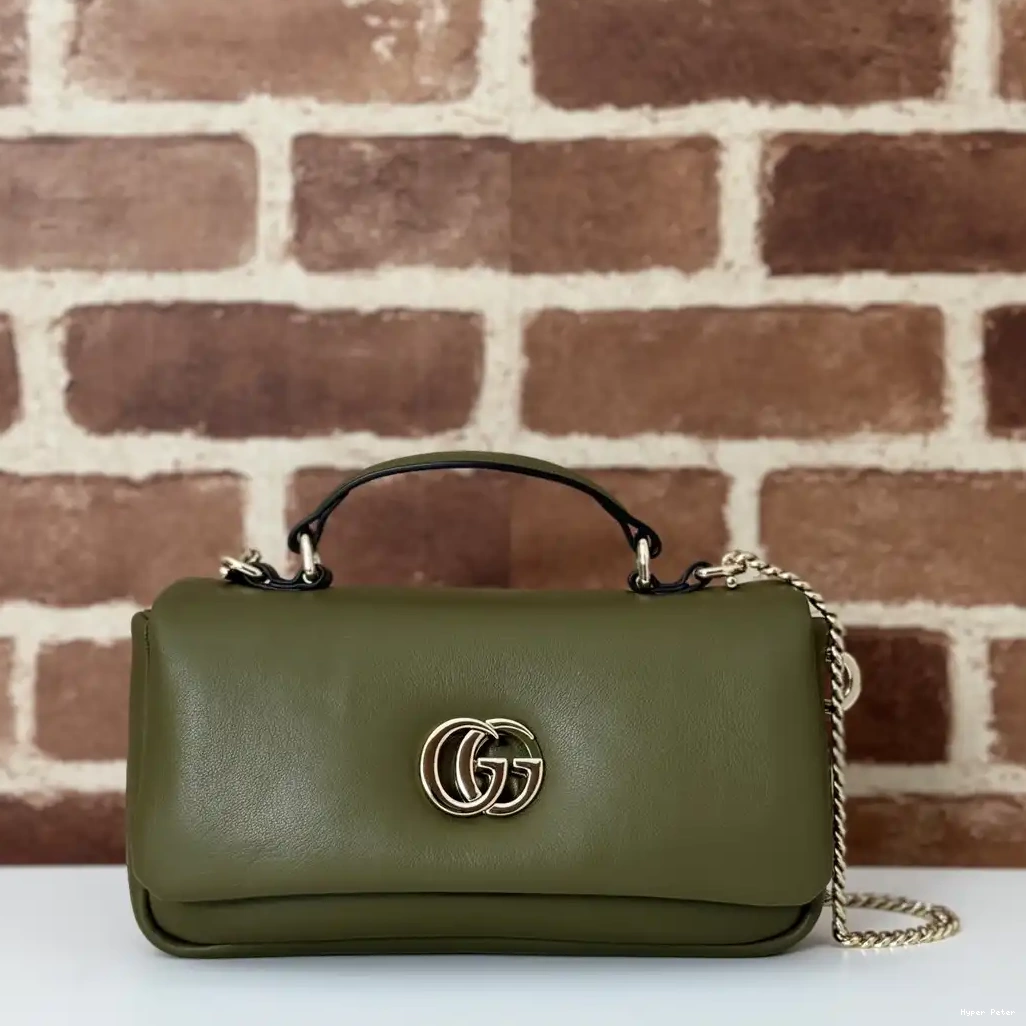 mini Milano handle bag-21*12.5*4.5CM GG top GUCCI 0614